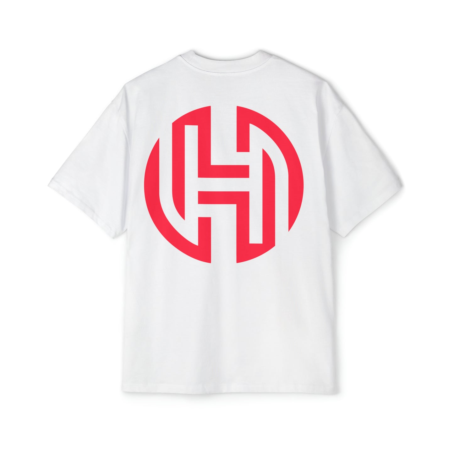 Men's Heavy Oversized Tee (White)
