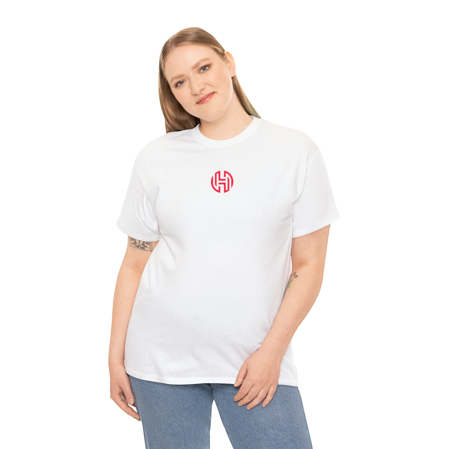 Hanko Unisex Heavy Cotton Tee - White