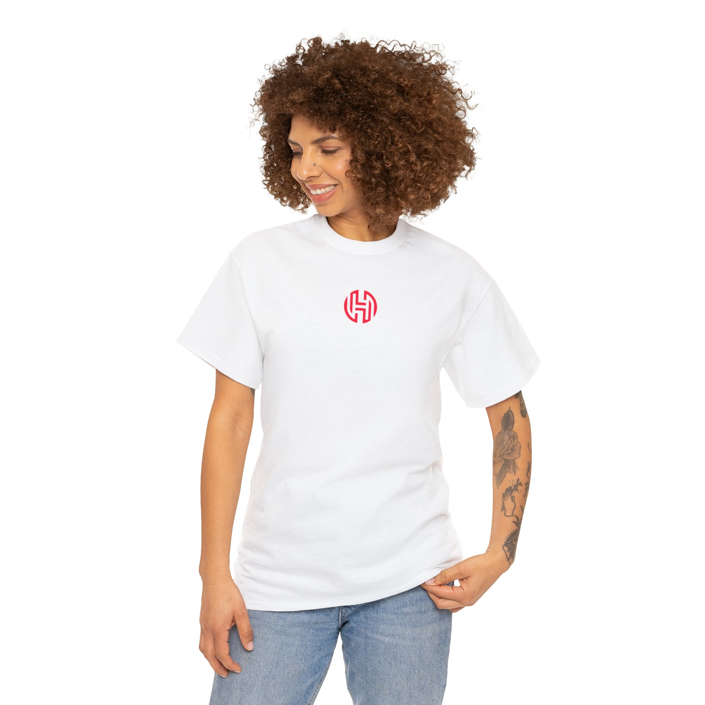 Hanko Unisex Heavy Cotton Tee - White