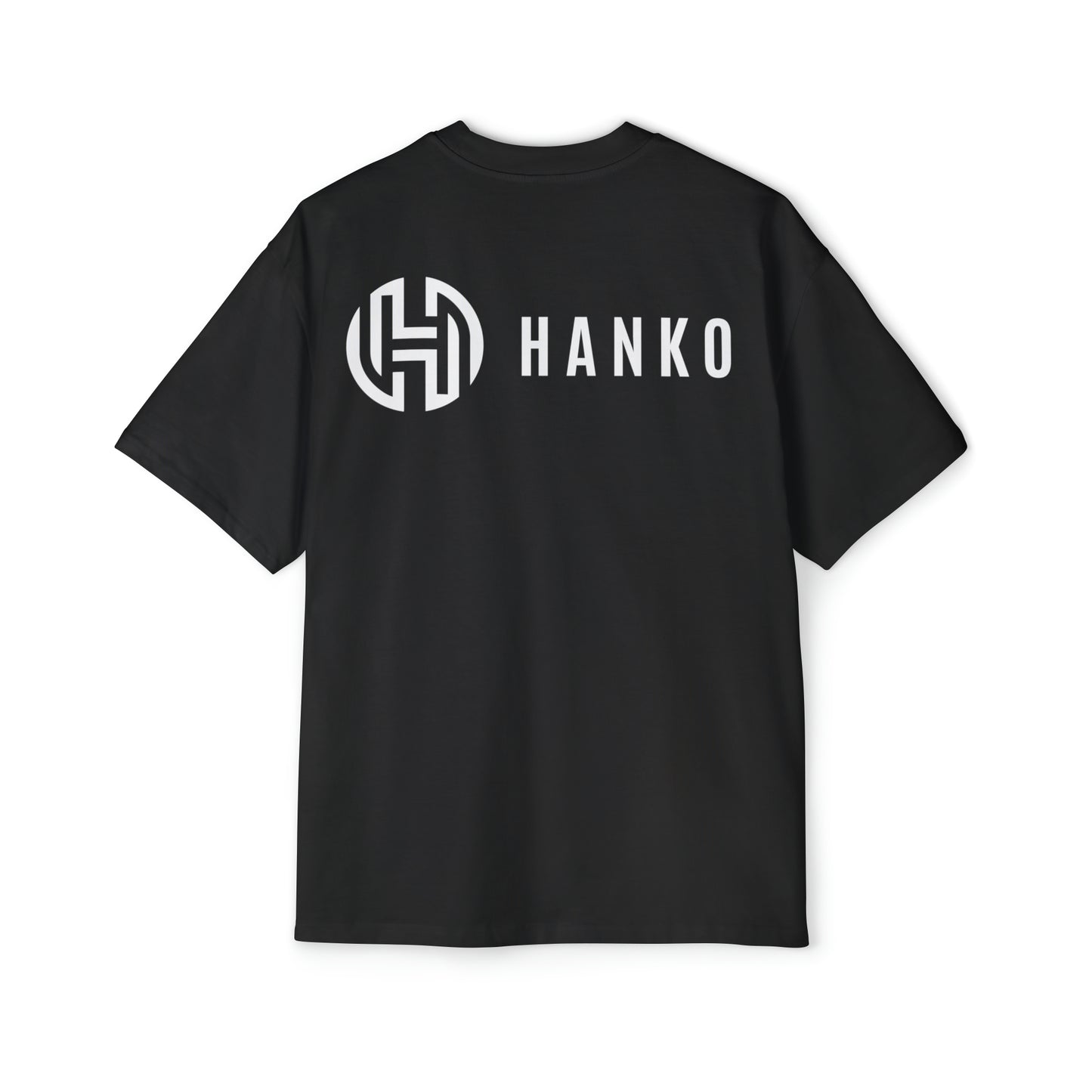 Men's Heavy Oversized Tee (Black)