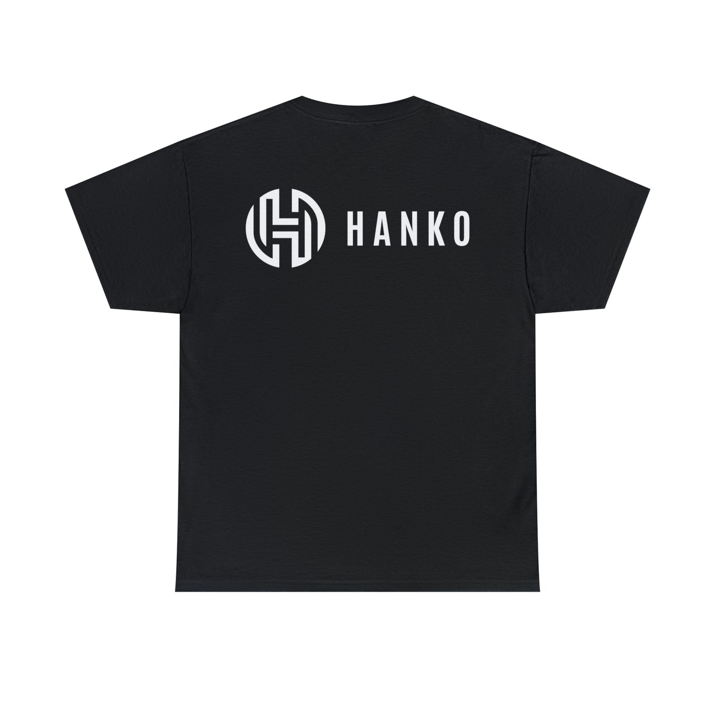 Hanko Unisex Heavy Cotton Tee - Black