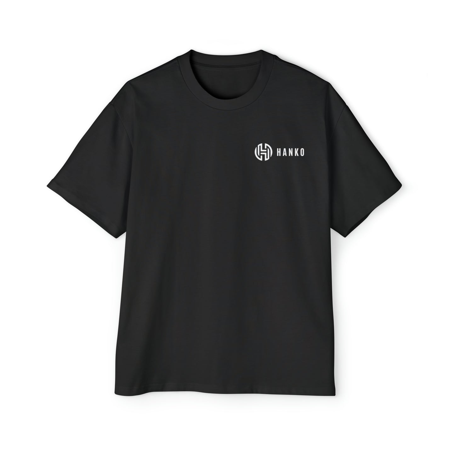 Men's Heavy Oversized Tee (Black)