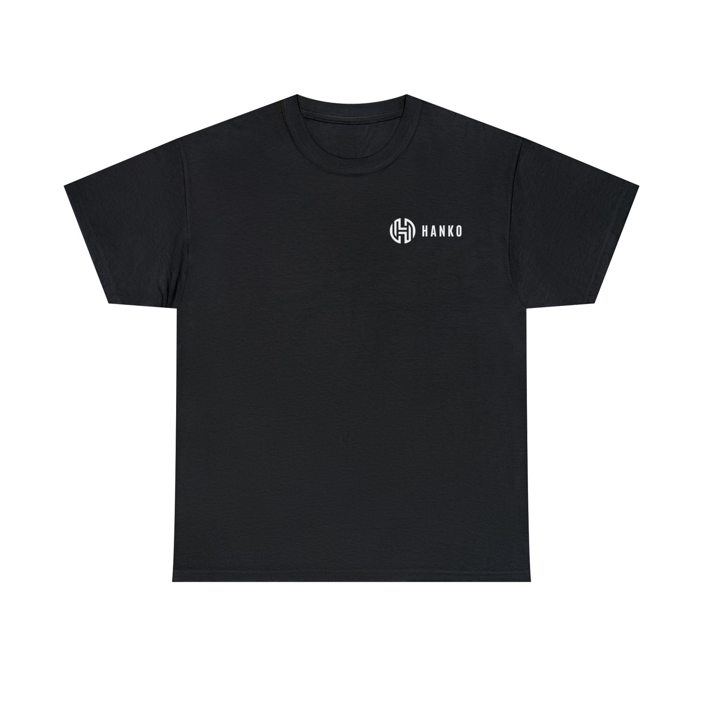 Hanko Unisex Heavy Cotton Tee - Black